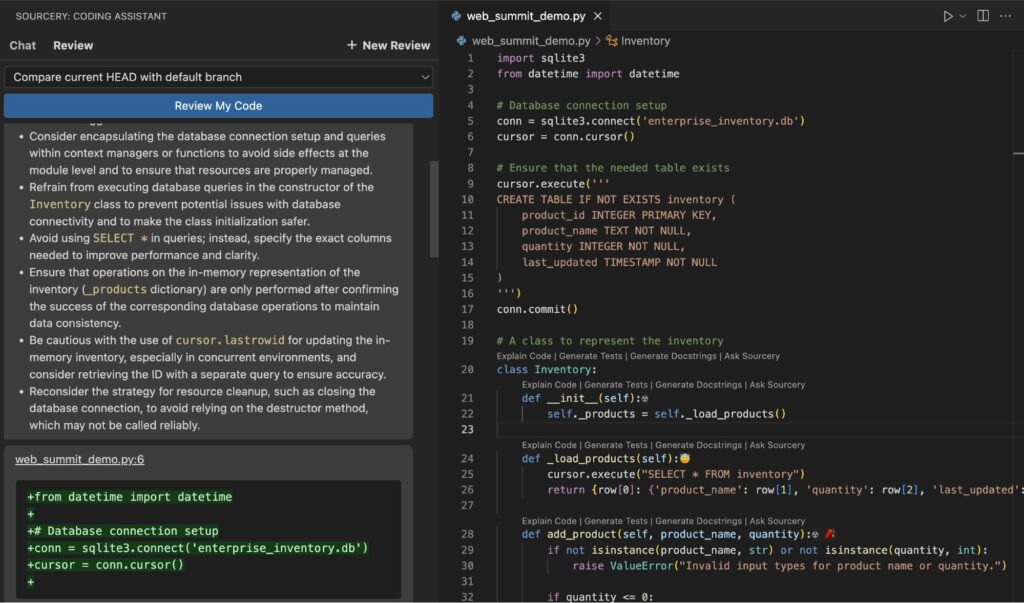 Code refactoring and optimization