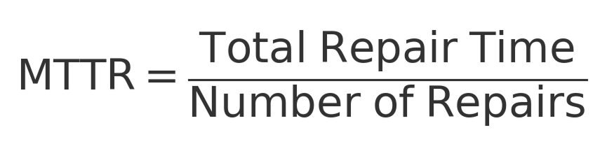 Calculate MTTR