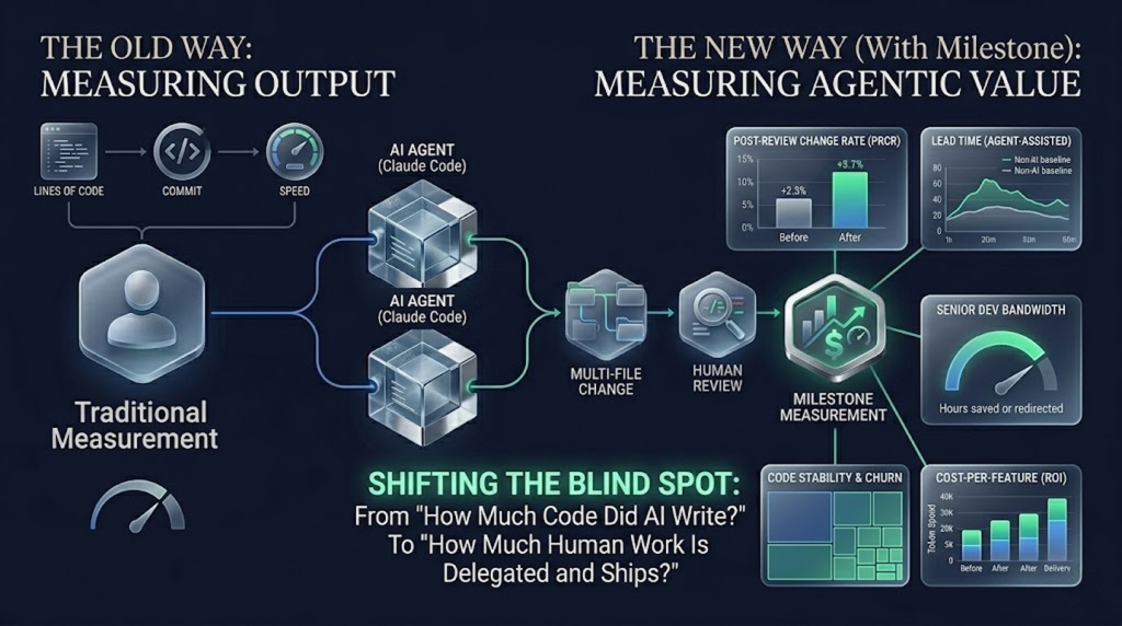 Measure Claude Code Productivity & Engineering ROI with Milestone